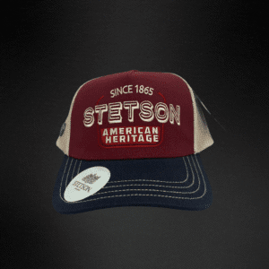186 Gorra Stetson Sts07 Roja Heritage