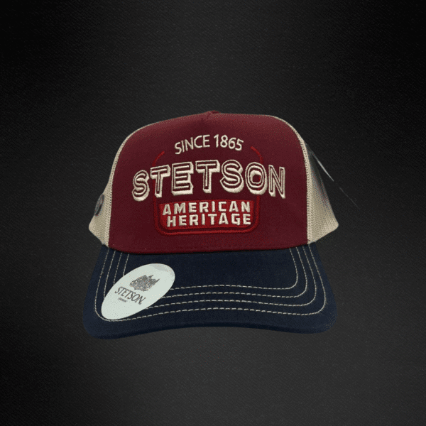 Gorra  Stetson Sts07 Roja Heritage