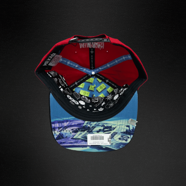 Gorra Mr Kash Money Krab Kash Roja/Negro