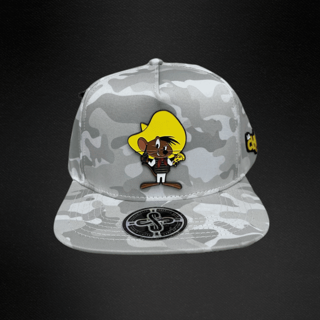 Gorra Mr Kash Speedy Gonzales Camuflagiada Blanca