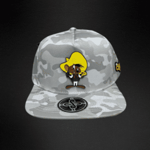 189 Gorra Mr Kash Speedy Gonzales Camuflagiada Blanca