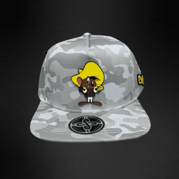 Gorra Mr Kash Speedy Gonzales Camuflagiada Blanca