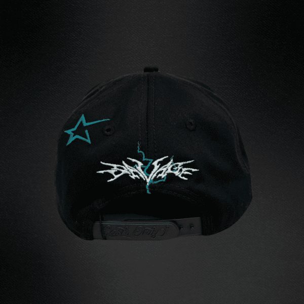 Gorra Cash Only Tumba2 Negra/Blanco