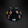Gorra New Era 59Fifty All Over Todos Los Logos MLB Cerrada