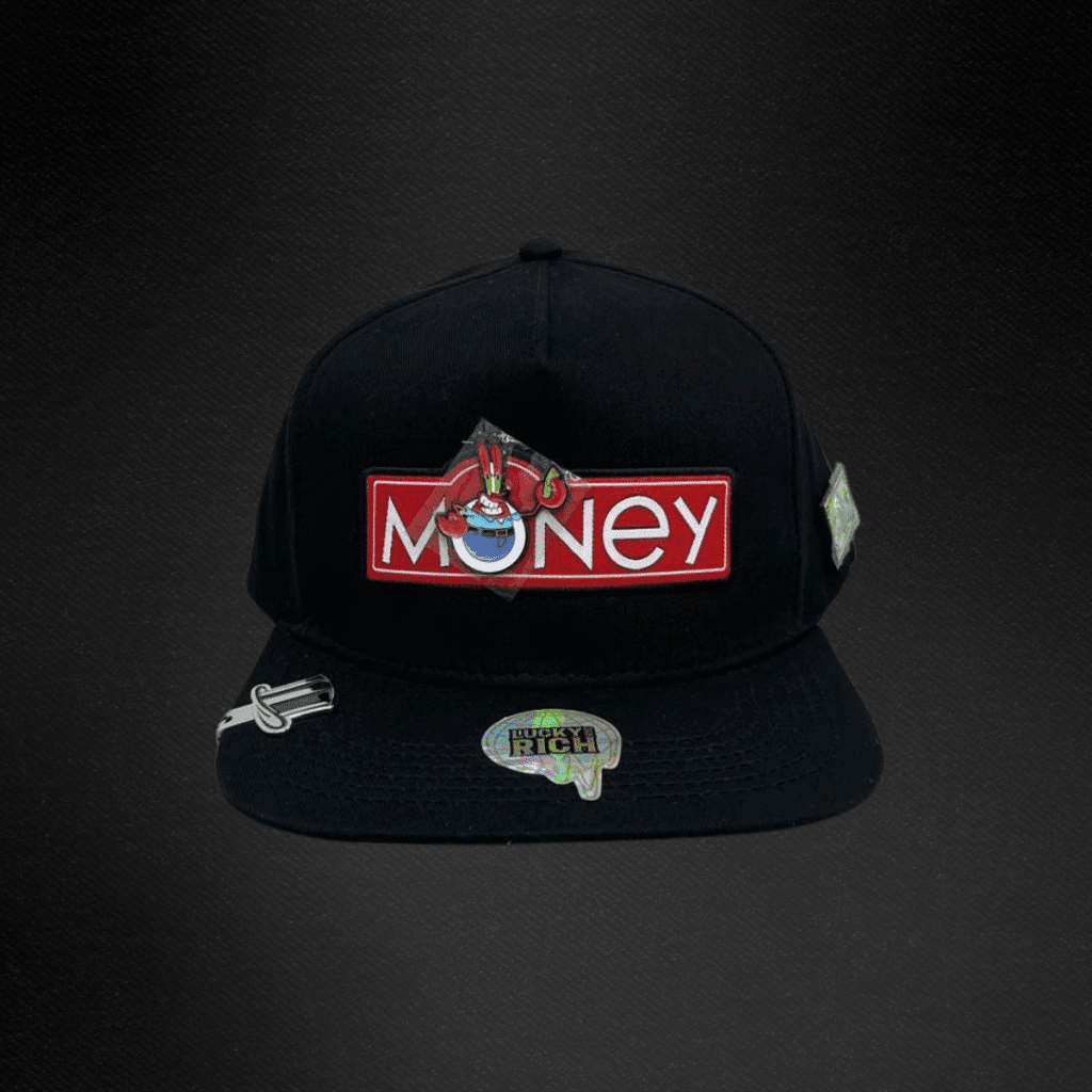 Gorra Mr Kash Money Krab Kash Negra