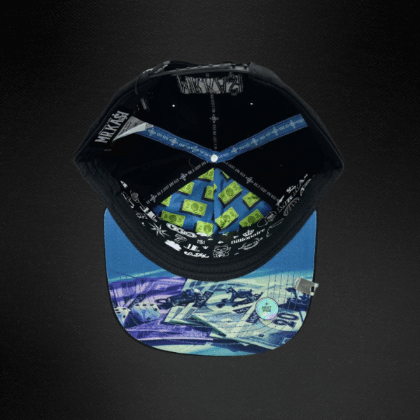 Gorra Mr Kash Money Krab Kash Negra