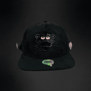 199 Gorra Mr Kash Pink Panther Kash Gamuza Negra