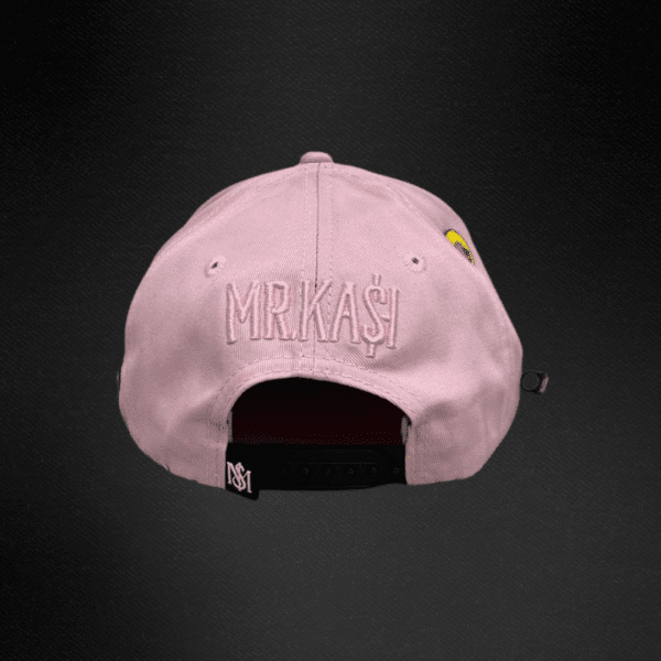 Gorra Mr Kash Pink Panther Kash  Gamuza Rosa/Negro