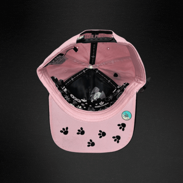 Gorra Mr Kash Pink Panther Kash  Gamuza Rosa/Negro