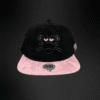 Gorra Mr Kash Pink Panther Kash Gamuza Negra/Rosa