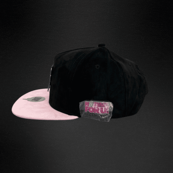Gorra Mr Kash Pink Panther Kash Gamuza Negra/Rosa