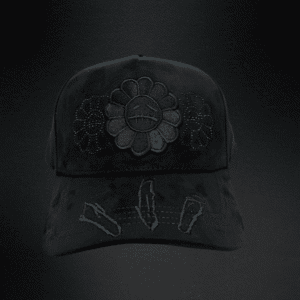 Gorra Innedit Cristales Negra