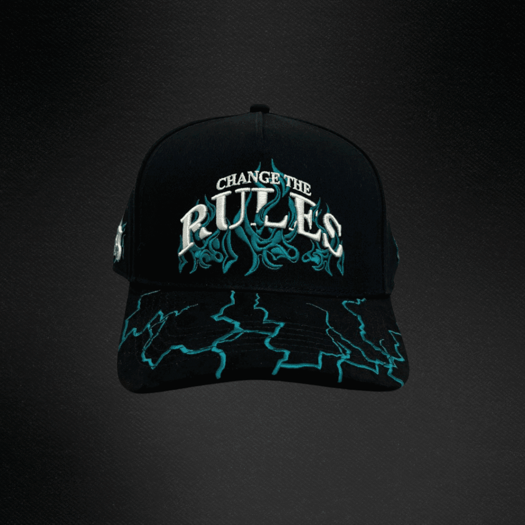 Gorra Cash Only La Change The Rules Negro/Verde