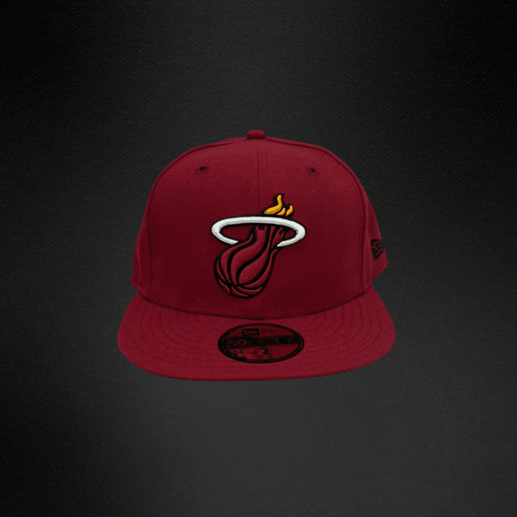 Gorra New Era 59Fifty Miami Heat NBA Cerrada