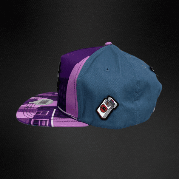 Gorra Mr Kash Don Gato Gris/Morado