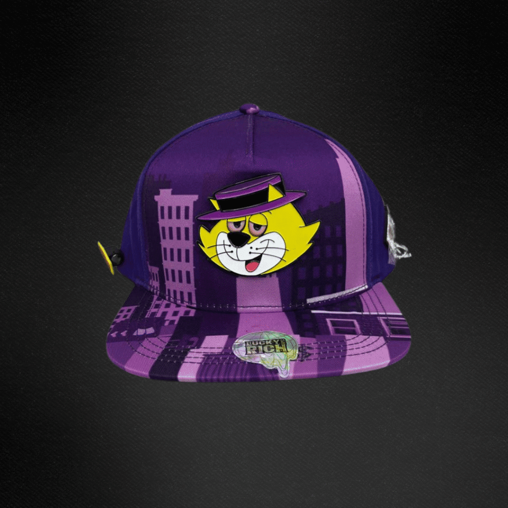 Gorra Mr Kash Don Gato Morada