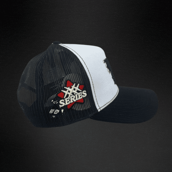 Gorra Jc Hats Rockstar Blanco/Negro