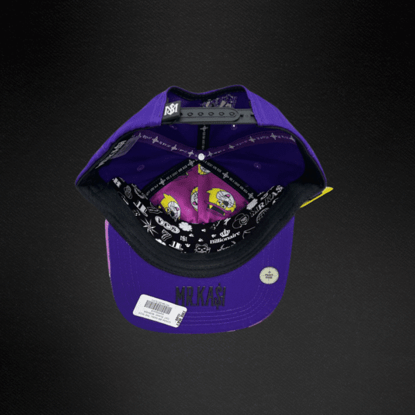 Gorra Mr Kash Don Gato Morada