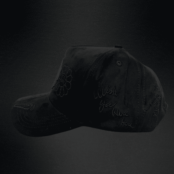 Gorra Innedit Cristales Negra