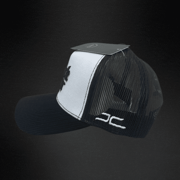 Gorra Jc Hats Rockstar Blanco/Negro