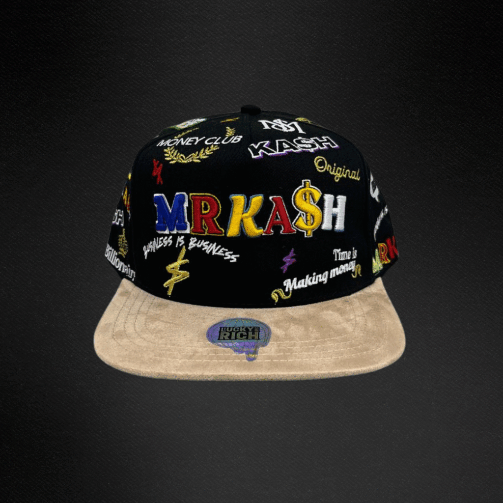 Gorra Mr Kash Money Club Negra/Beige