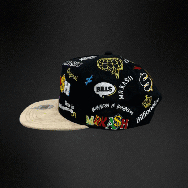 Gorra Mr Kash Money Club Negra/Beige