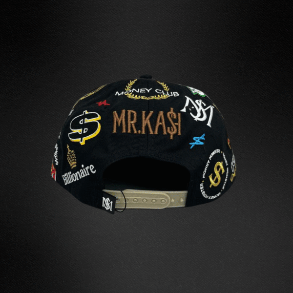 Gorra Mr Kash Money Club Negra/Beige