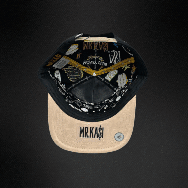 Gorra Mr Kash Money Club Negra/Beige