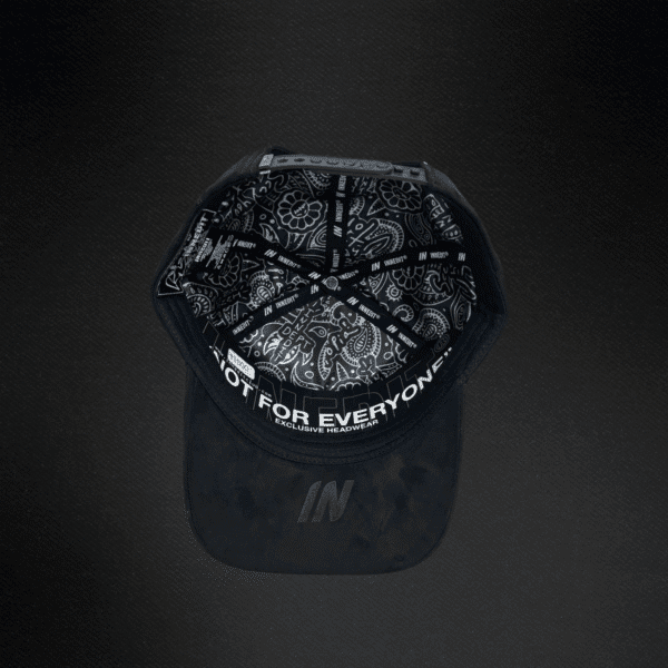 Gorra Innedit Cristales Negra