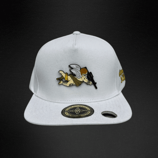 Gorra Mr Kash Ghosts And Angels Blanca