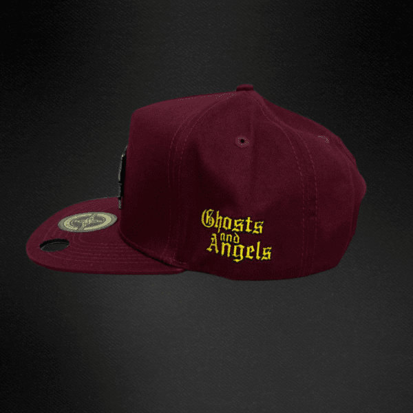 Gorra Mr Kash Ghosts And Angels  Guinda