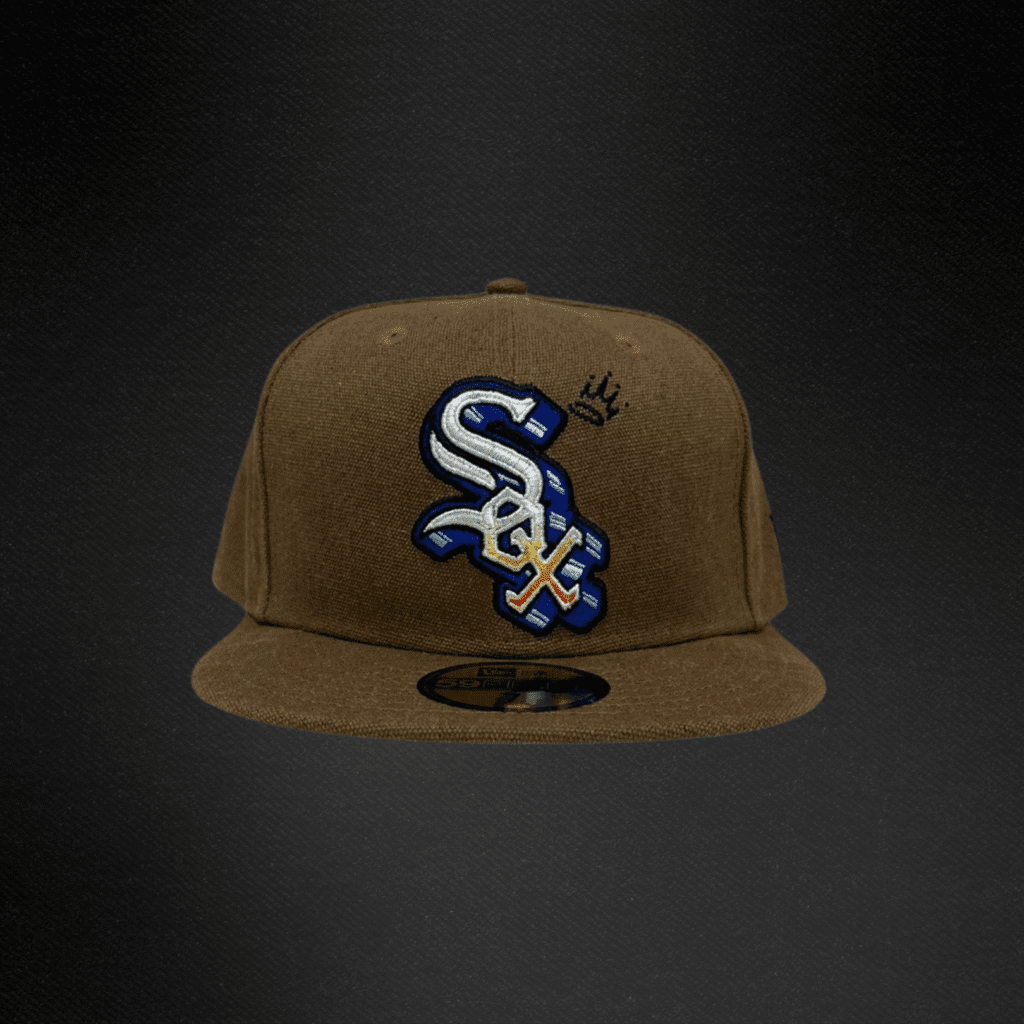 Gorra New Era 59Fifty  Chicago White Sox Logo Scribble Cerrada
