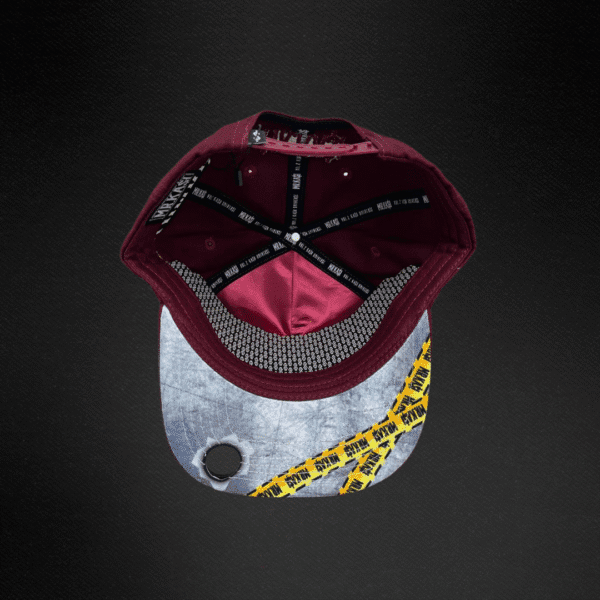 Gorra Mr Kash Ghosts And Angels  Guinda