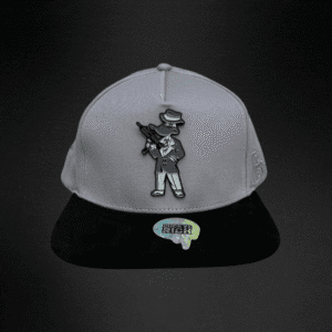 267 Gorra Mr Kash Pato Lucas Mafia Gris