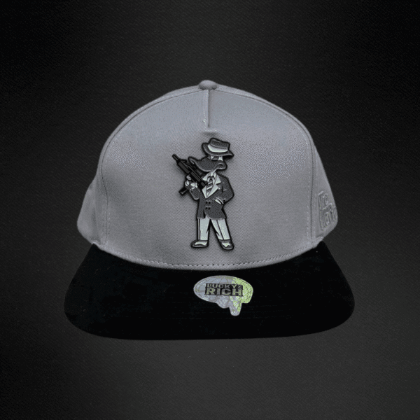 Gorra Mr Kash Pato Lucas Mafia Gris