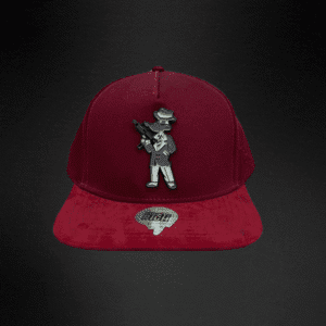 272 Gorra Mr Kash Pato Lucas Mafia Guinda