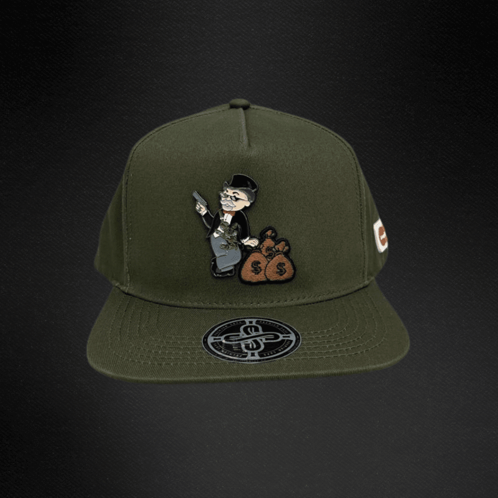 Gorra Mr Kash Money Maker Verde Militar