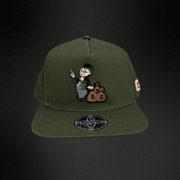 Gorra Mr Kash Money Maker Verde Militar