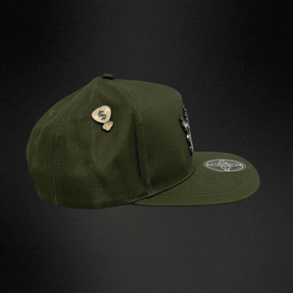 Gorra Mr Kash Money Maker Verde Militar