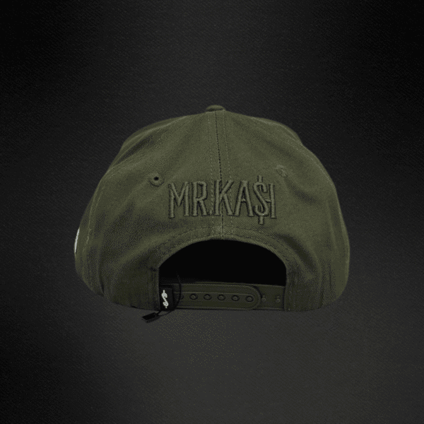 Gorra Mr Kash Money Maker Verde Militar