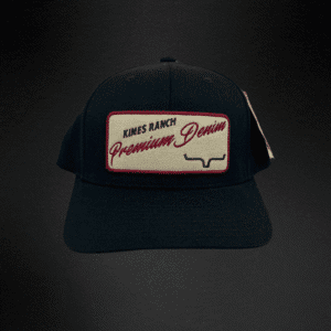 285 Gorra Kimes Ranch Premium Denim Negra