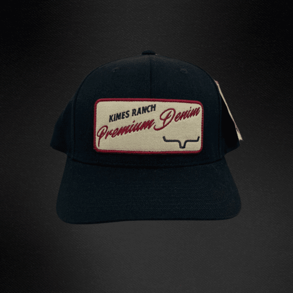 Gorra Kimes Ranch Premium Denim Negra