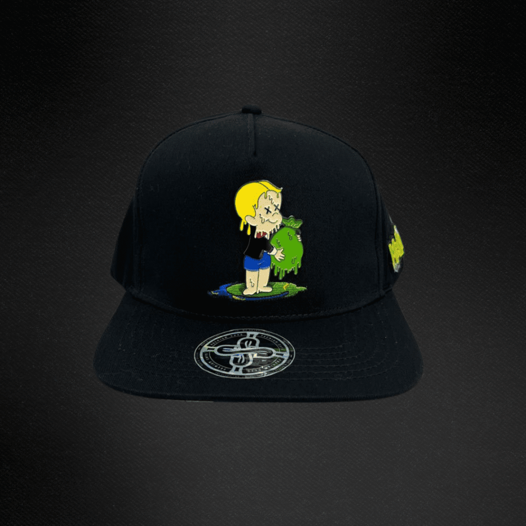 Gorra Mr Kash Mr Rich Negra