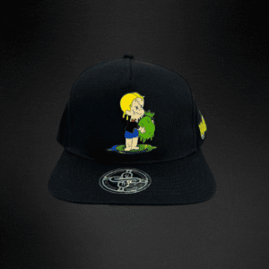 287 Gorra Mr Kash Mr Rich Negra