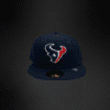 Gorra New Era 59Fifty Houston Texans NFL Cerrada Azul Petroleo