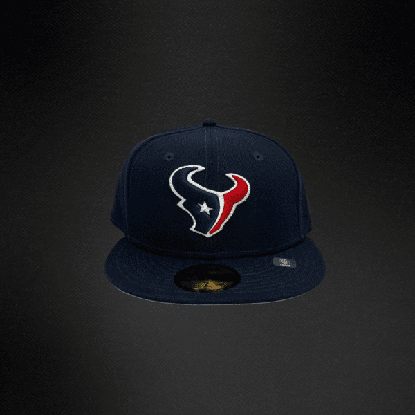 Gorra New Era 59Fifty Houston Texans NFL Cerrada Azul Petroleo