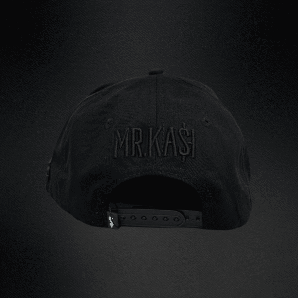 Gorra Mr Kash Mr Rich Negra