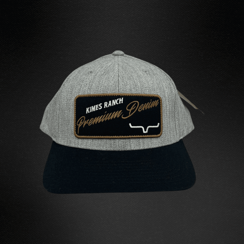Gorra Kimes Ranch Premium Denim Mezclilla Gris