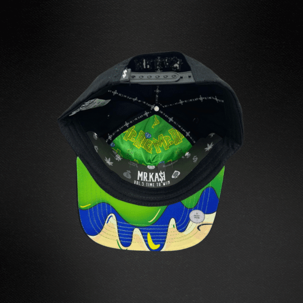 Gorra Mr Kash Mr Rich Negra