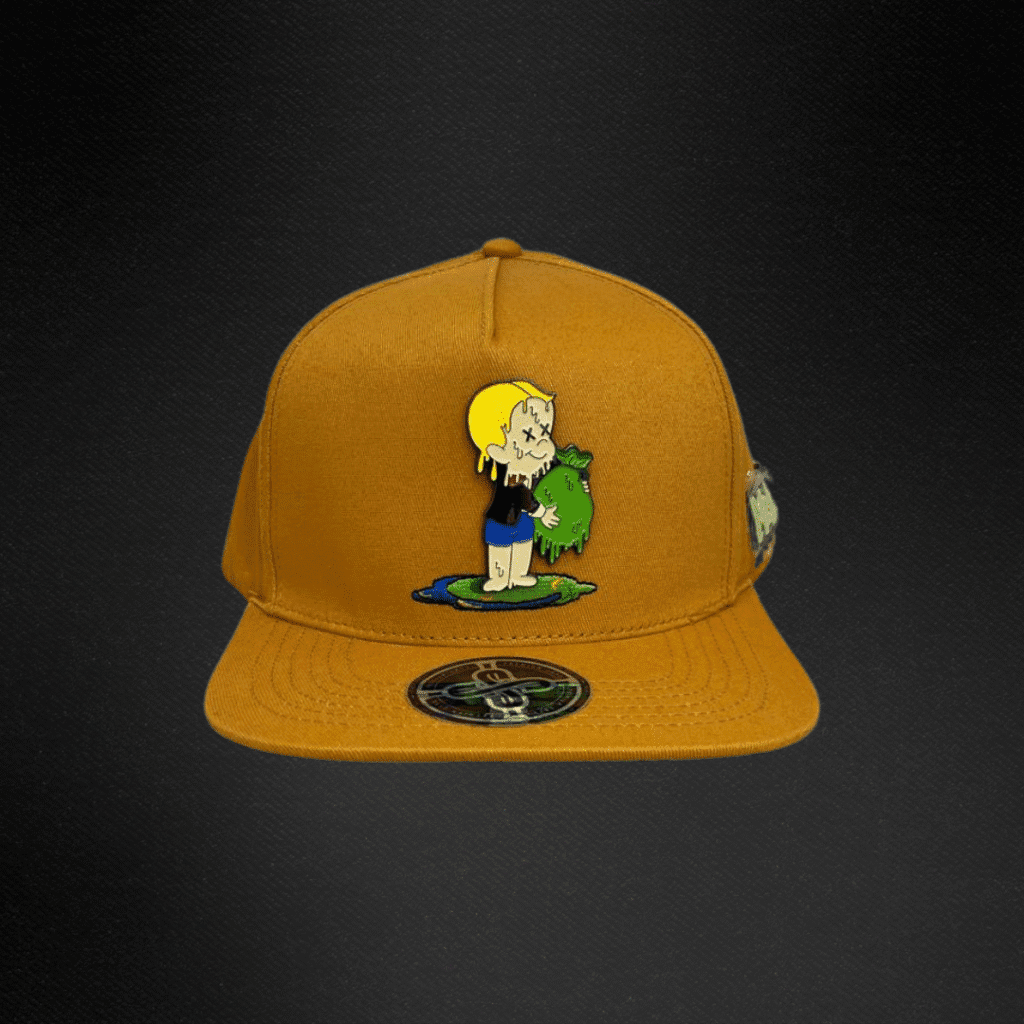 Gorra Mr Kash Mr Rich Mostaza